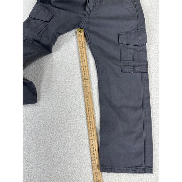 NWT Levis 505 Khaki Men's Size 8 24X22 Gray Regular Fit Cargo Pants - Picture 7 of 8